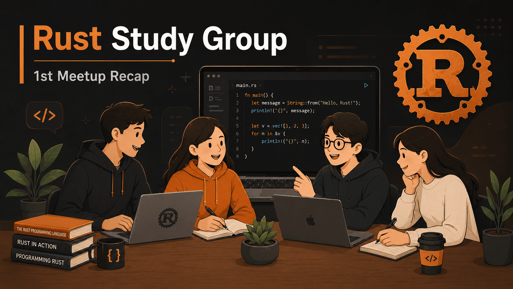 Rust 언어 스터디 모임 1회차 후기